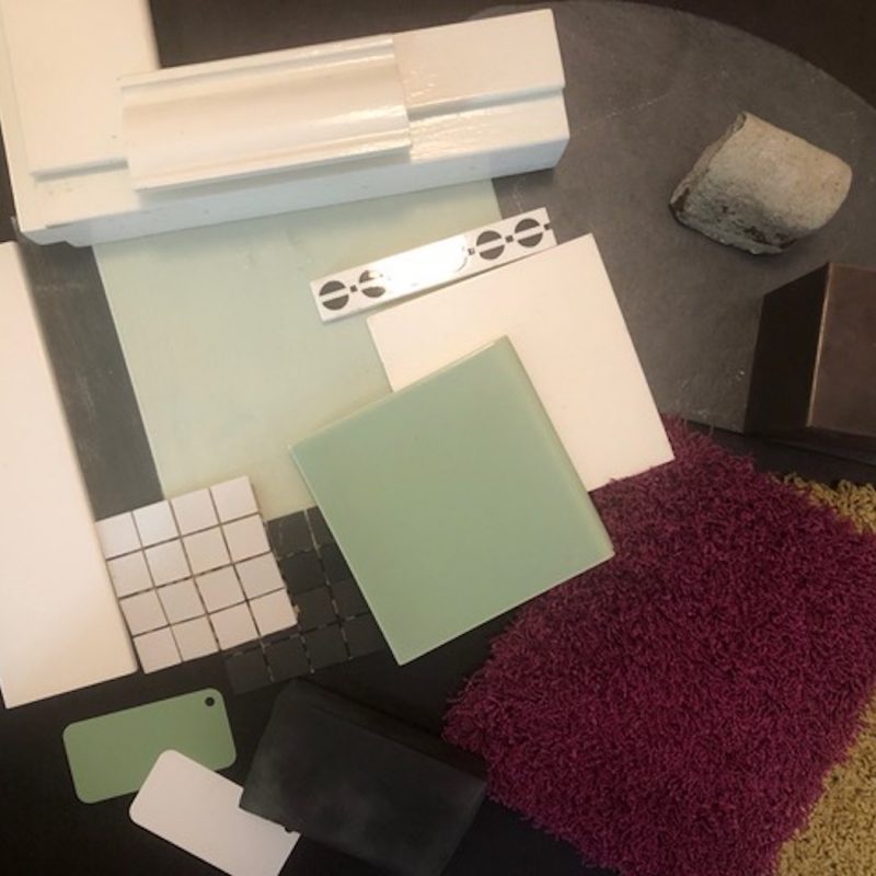 Materialkonzept, Farb- und Oberflächenmuster