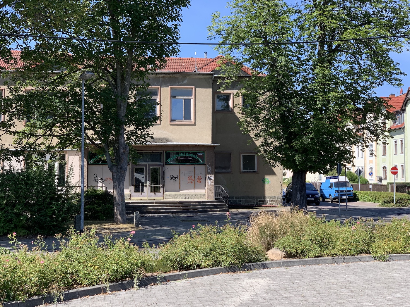 ehemaliges Kulturhaus Beucha, Haupteingang